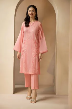 2 Piece - Dyed Embroidered Suit - 42301025