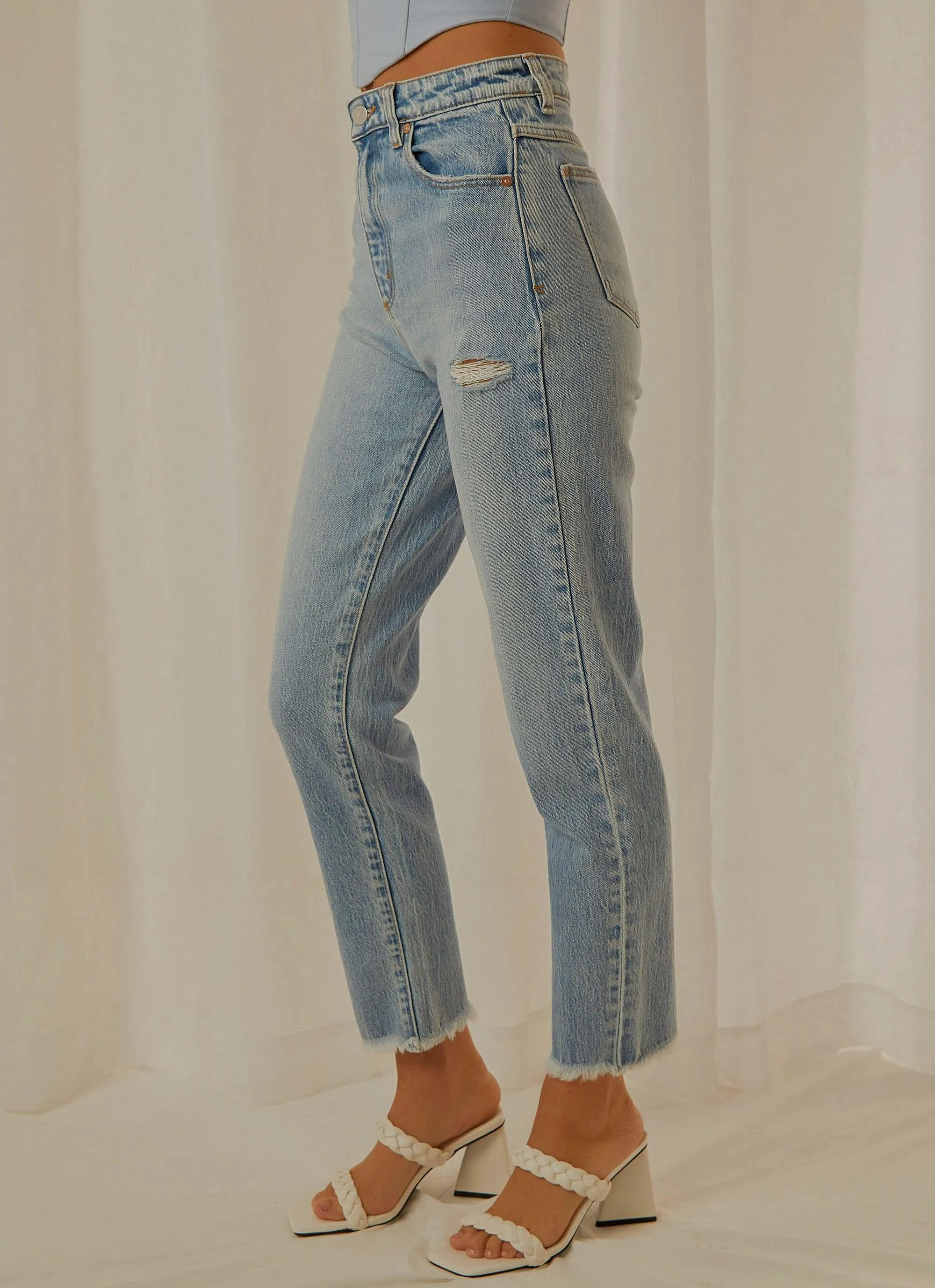 A 94 High Slim Jean - Olivia Eco