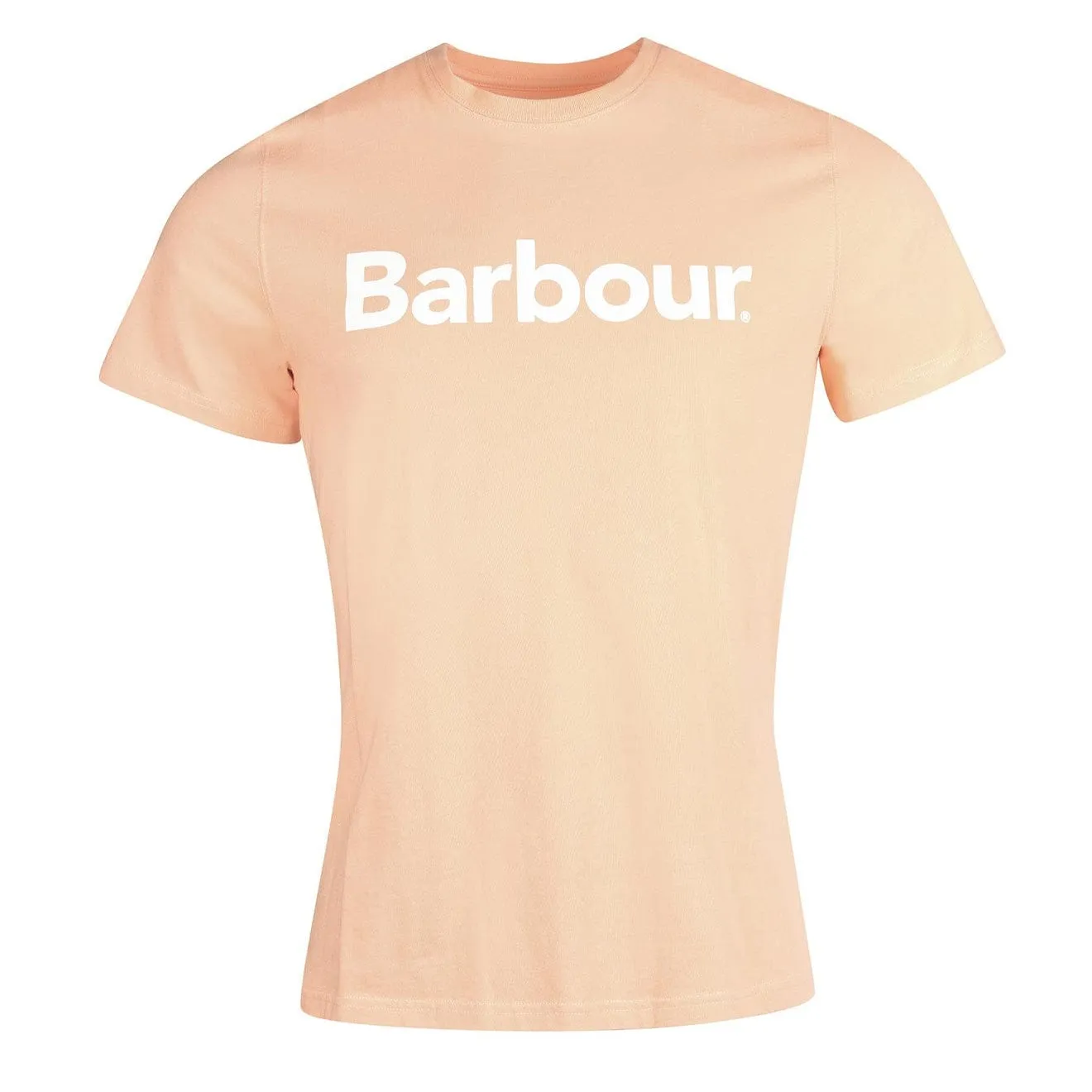 Barbour Logo T-Shirt Coral Sands