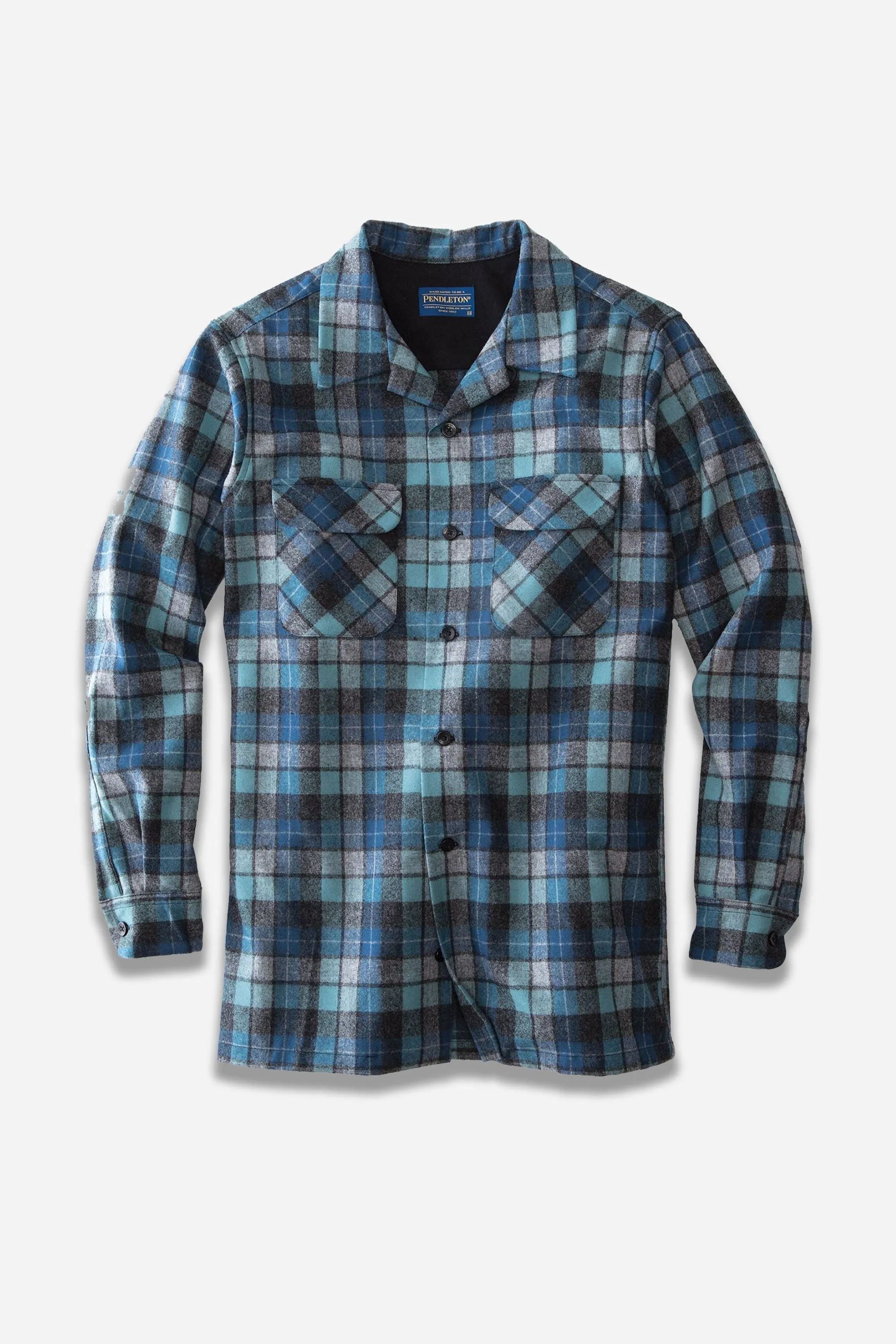 Board Shirt Blue Original Surf Plaid