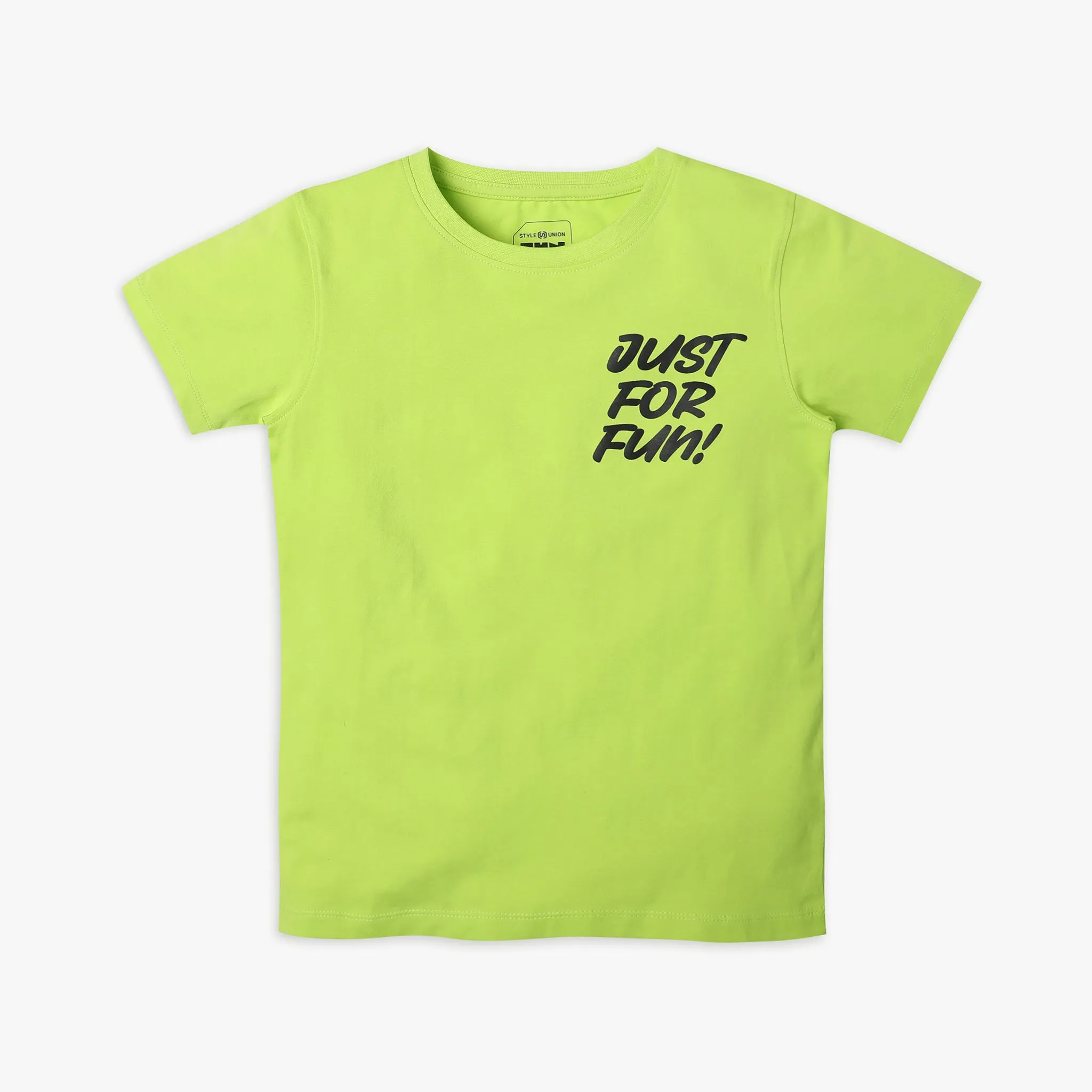 Boy's Regular Fit Printed T-Shirt