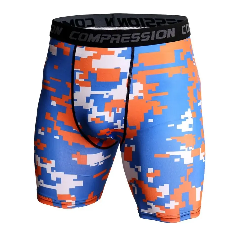 Camo Pixel Compression Shorts