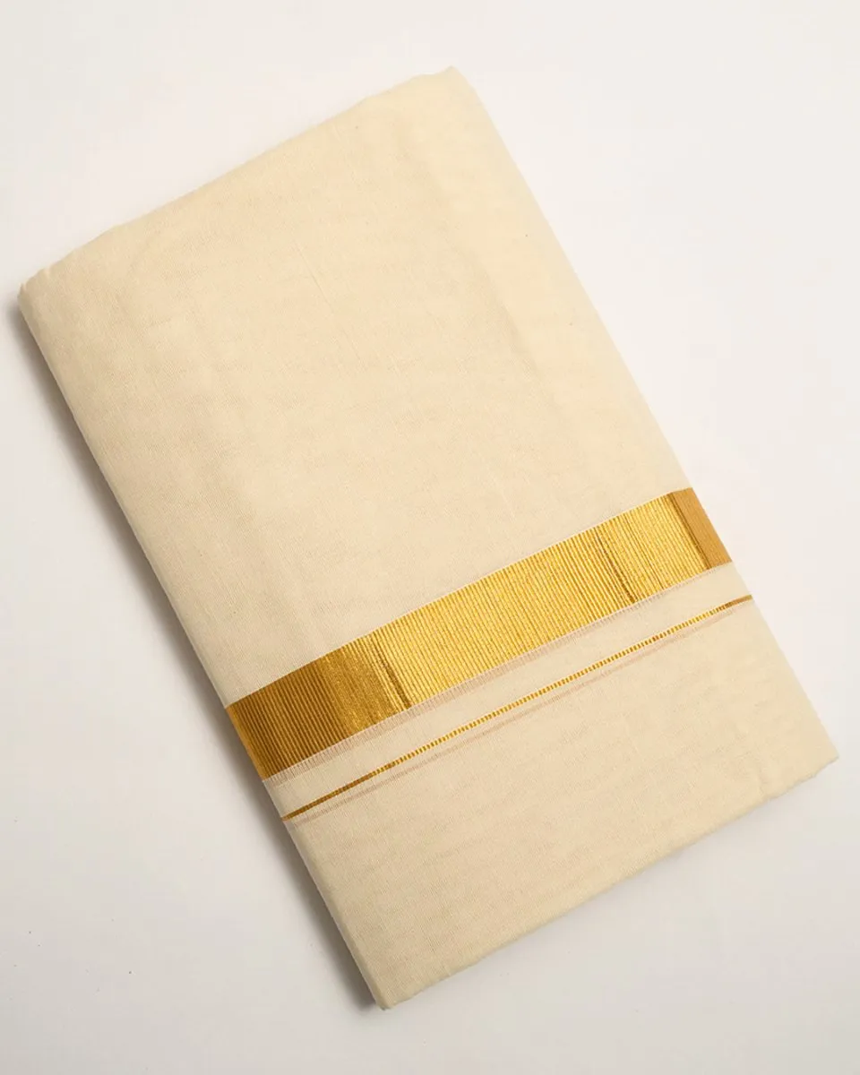 Gold Kasavu Double Dhothi