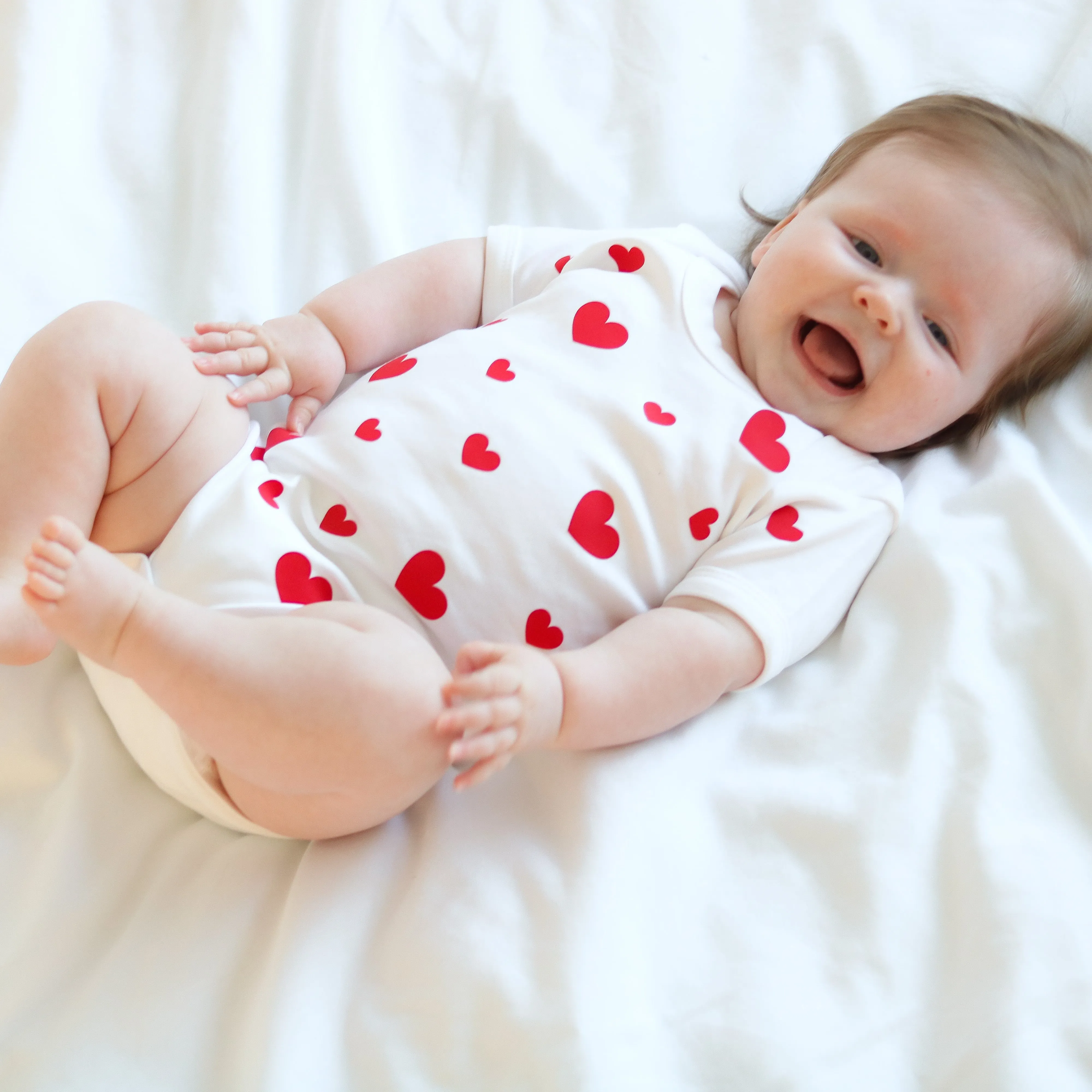 Love heart Baby Vest