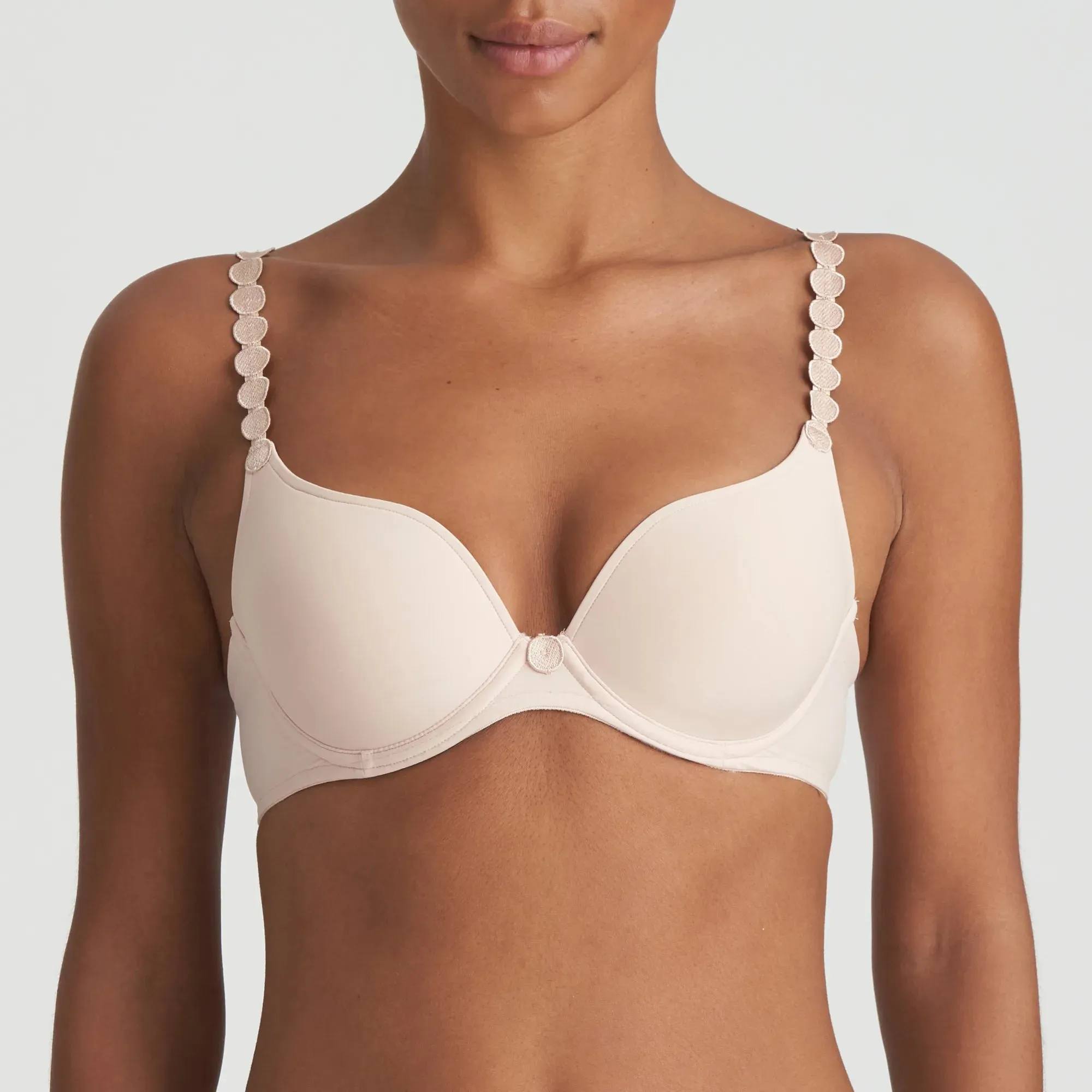 Marie Jo L'Aventure Padded Bra Heart Shape-Tom-Caffe Latte