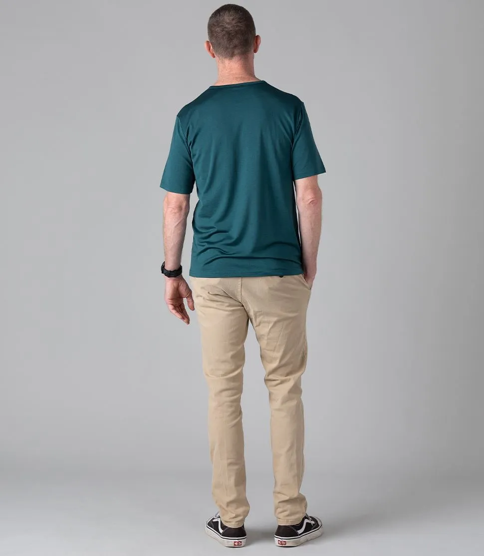 Men's Silkspun Short Sleeve Crew