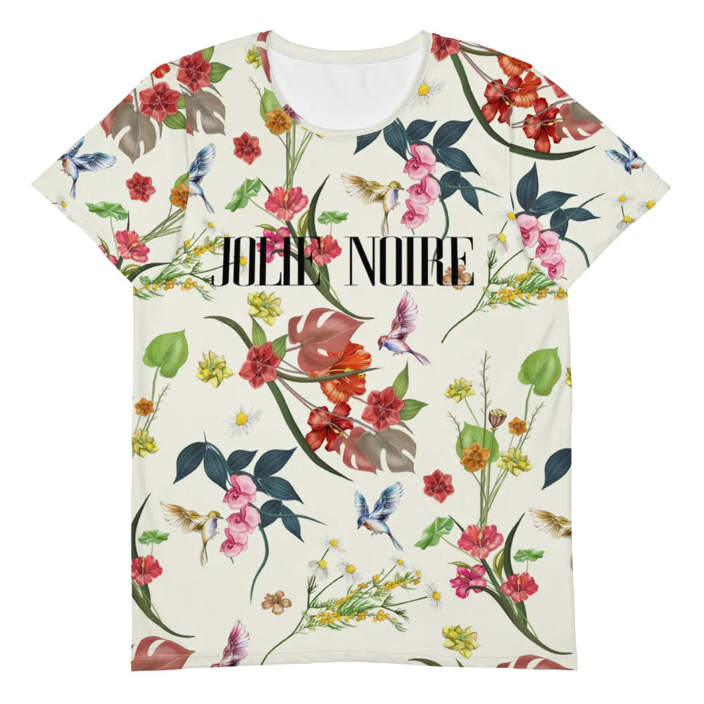 Premium Floral T-shirt- White