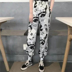 SOURPUFF COMIC STYLE PANTS