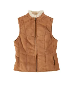 Luxurious Womens Sheepskin Vest - Stylish, Warm, and Comfortable Outerwear